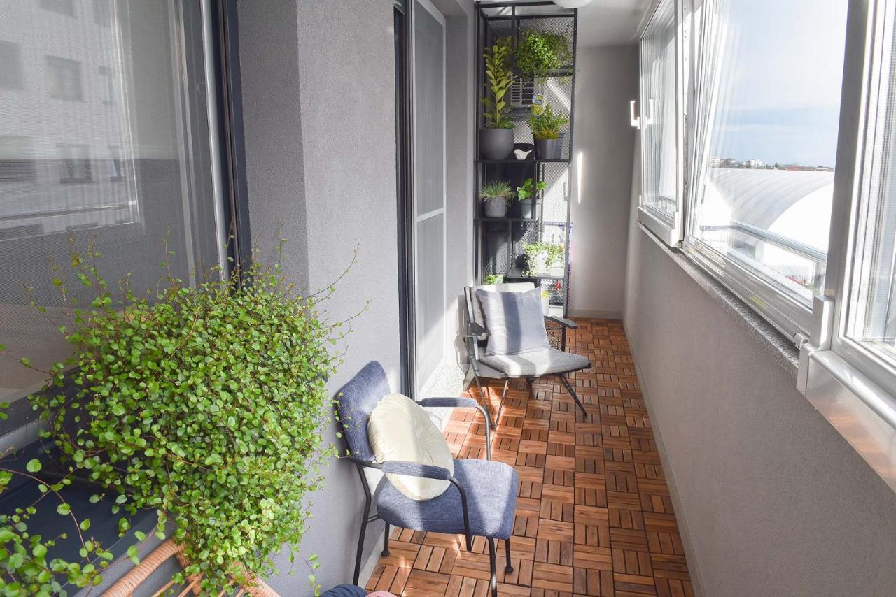 Astra Urban Garden Apartment, 2 Garage Parking Spaces Zagreb Exterior foto
